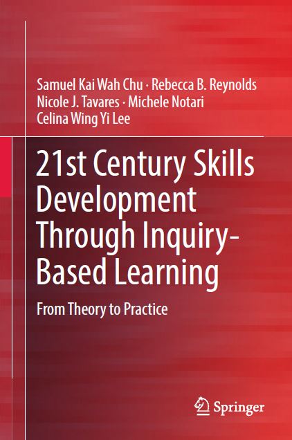 Book cover: 21st century skills development through inquiry-based learning : from theory to practice