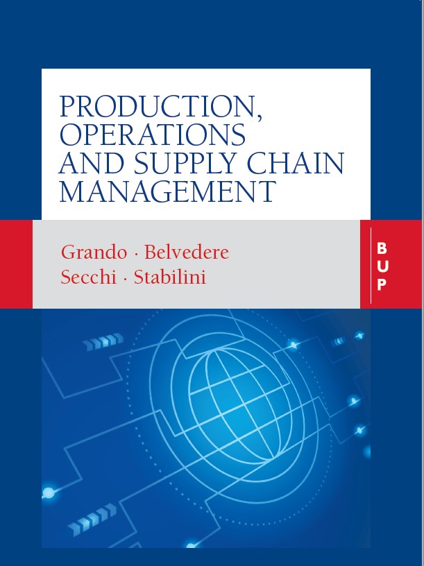 Book cover: Production, operations and supply chain management.