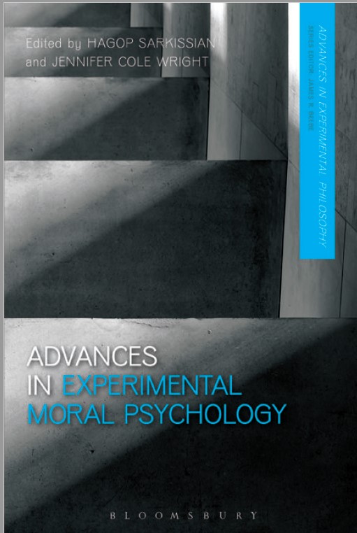 Book cover: Advances in experimental moral psychology