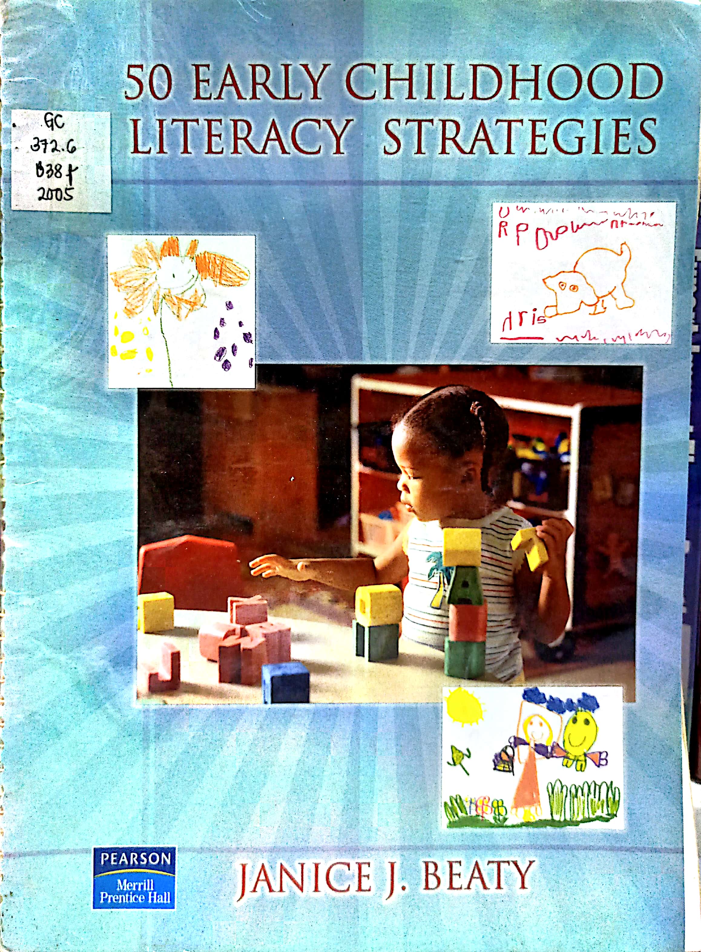 Book cover: 50 Early childhood literacy strategies