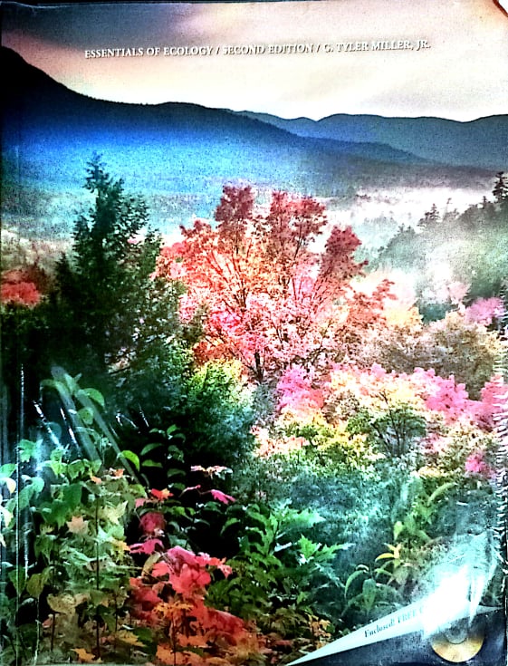 Book cover: Essentials of ecology