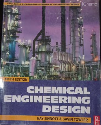 Book cover: Chemical engineering design