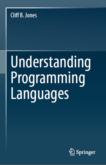 Book cover: Understanding programming languages
