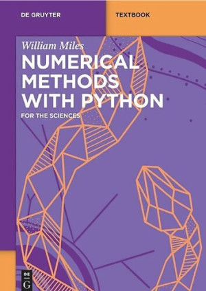 Book cover: Numerical methods with python : for the sciences