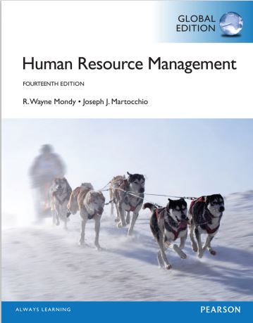 Book cover: Human resource management.