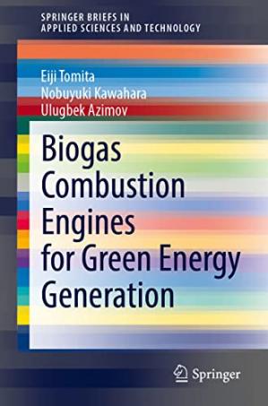 Book cover: Biogas combustion engines for green energy generation