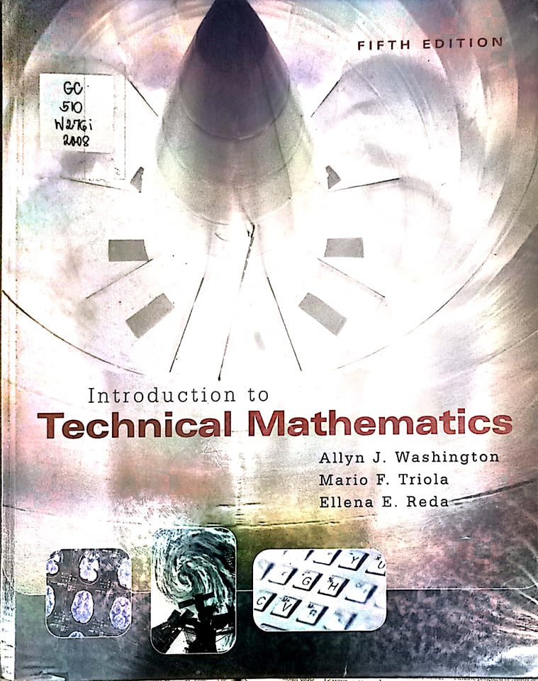 Book cover: Introduction to technical mathematics