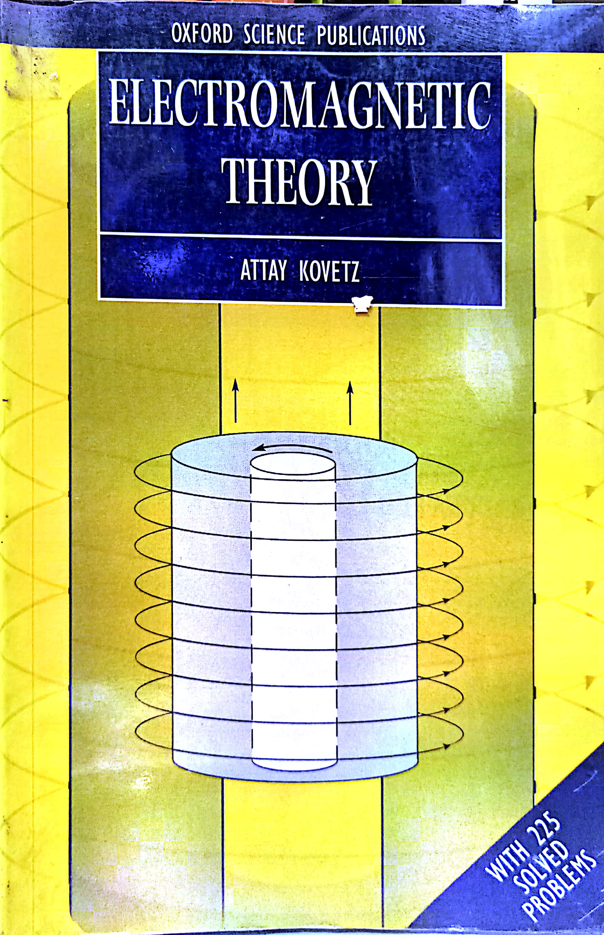 Book cover: Electromagnetic theory