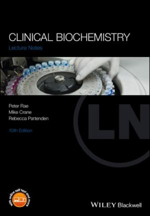 Book cover: Clinical biochemistry lecture notes
