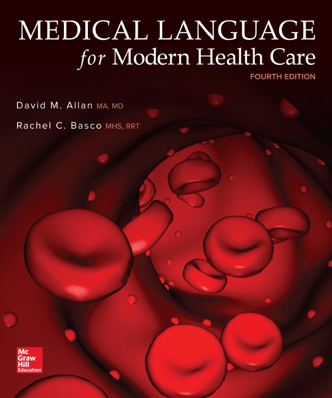 Book cover: Medical language for modern health care