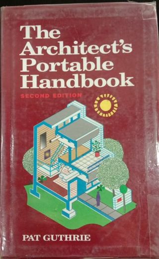 Book cover: The Architect's portable handbook