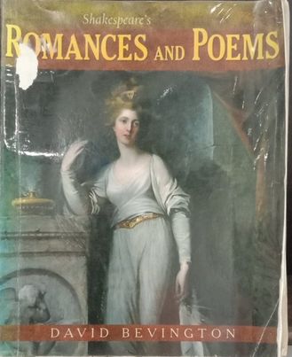 Book cover: Shakespear's romances and poems