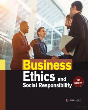 Book cover: Business ethics and social responsibility