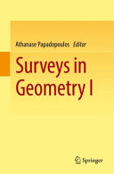 Book cover: Surveys in geometry I