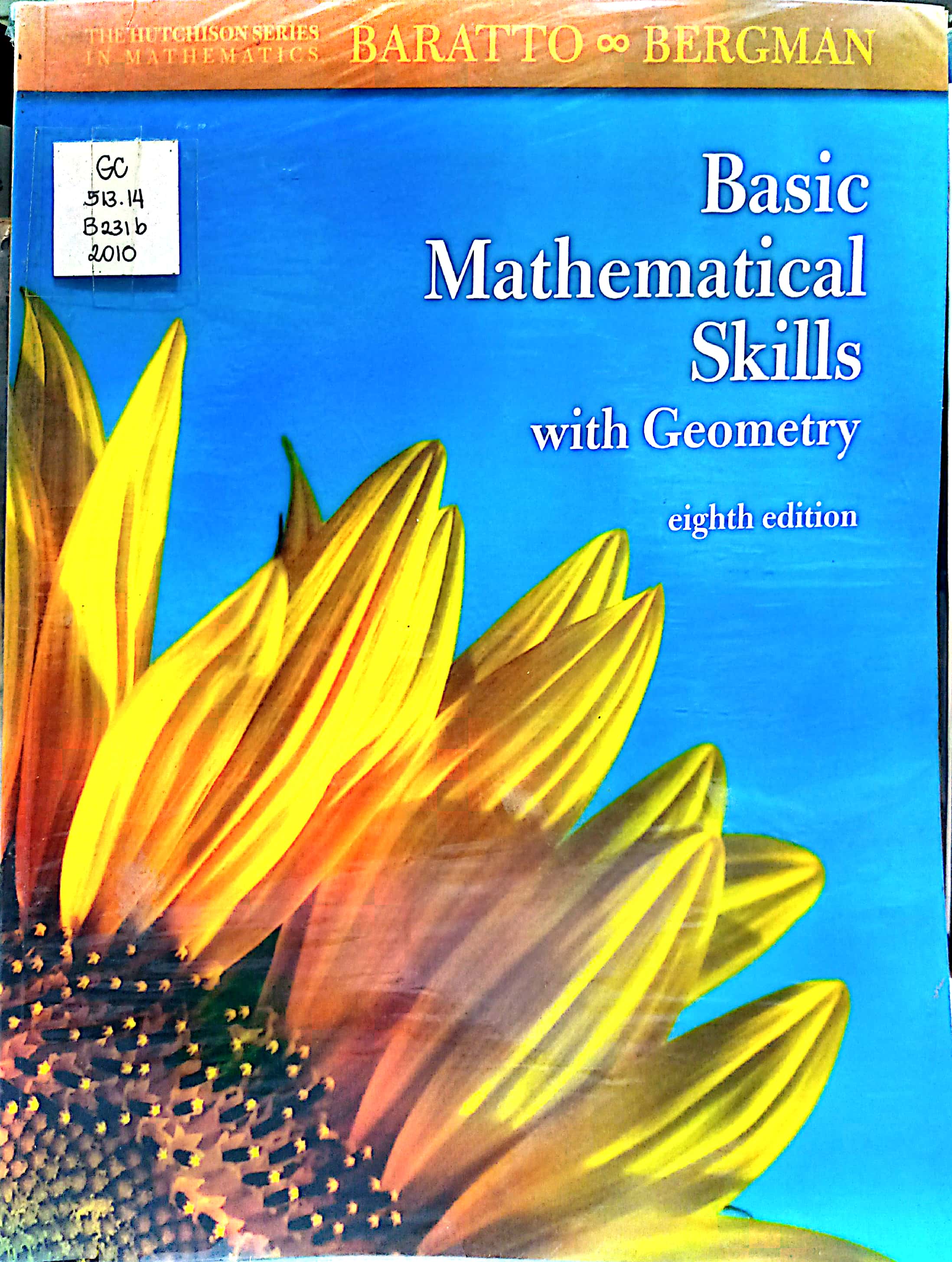 Book cover: Basic mathematical skills with geometry