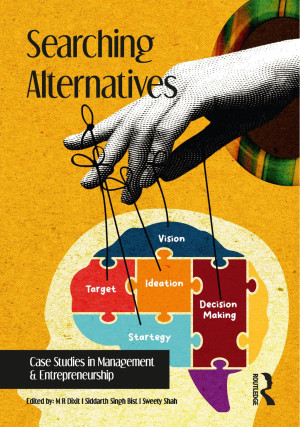 Book cover: Searching alternatives : case studies in management & entrepreneurship