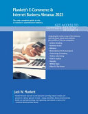 Book cover: Plunkett’s e-commerce & internet business almanac 2023 : the only comprehensive guide to the e-commerce and internet industry