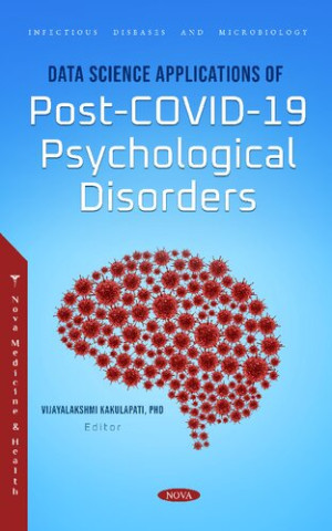 Book cover: Data science applications of post-covid-19 psychological disorders