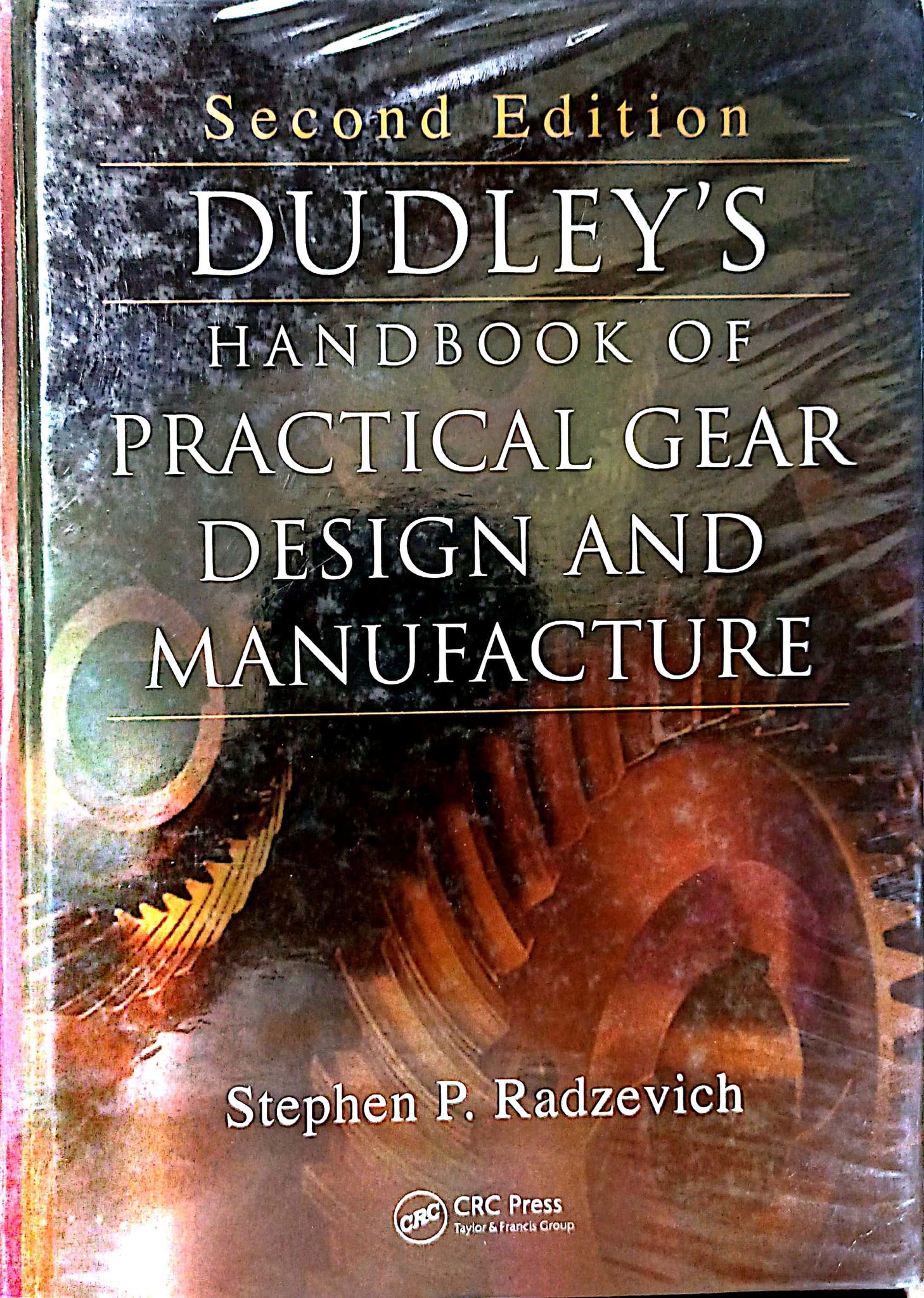 Book cover: Dudley's handbook of practical gear design and manufacture