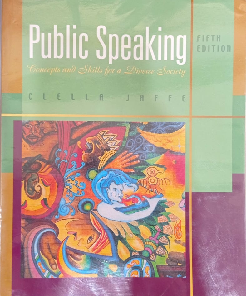 Book cover: Public speaking: concepts and skills for a diverse society