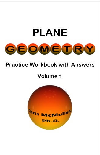 Book cover: Plane geometry: practice workbook with answers (vol.1)