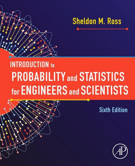 Book cover: Introduction to probability and statistics for engineers and scientists.