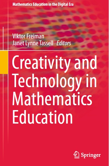 Book cover: Creativity and technology in mathematics education.