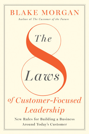 Book cover: The 8 Laws of customer-focused leadership