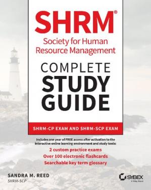 Book cover: Shrm® society for human resource management :  complete study guide shrm-cp exam and shrm-scp exam