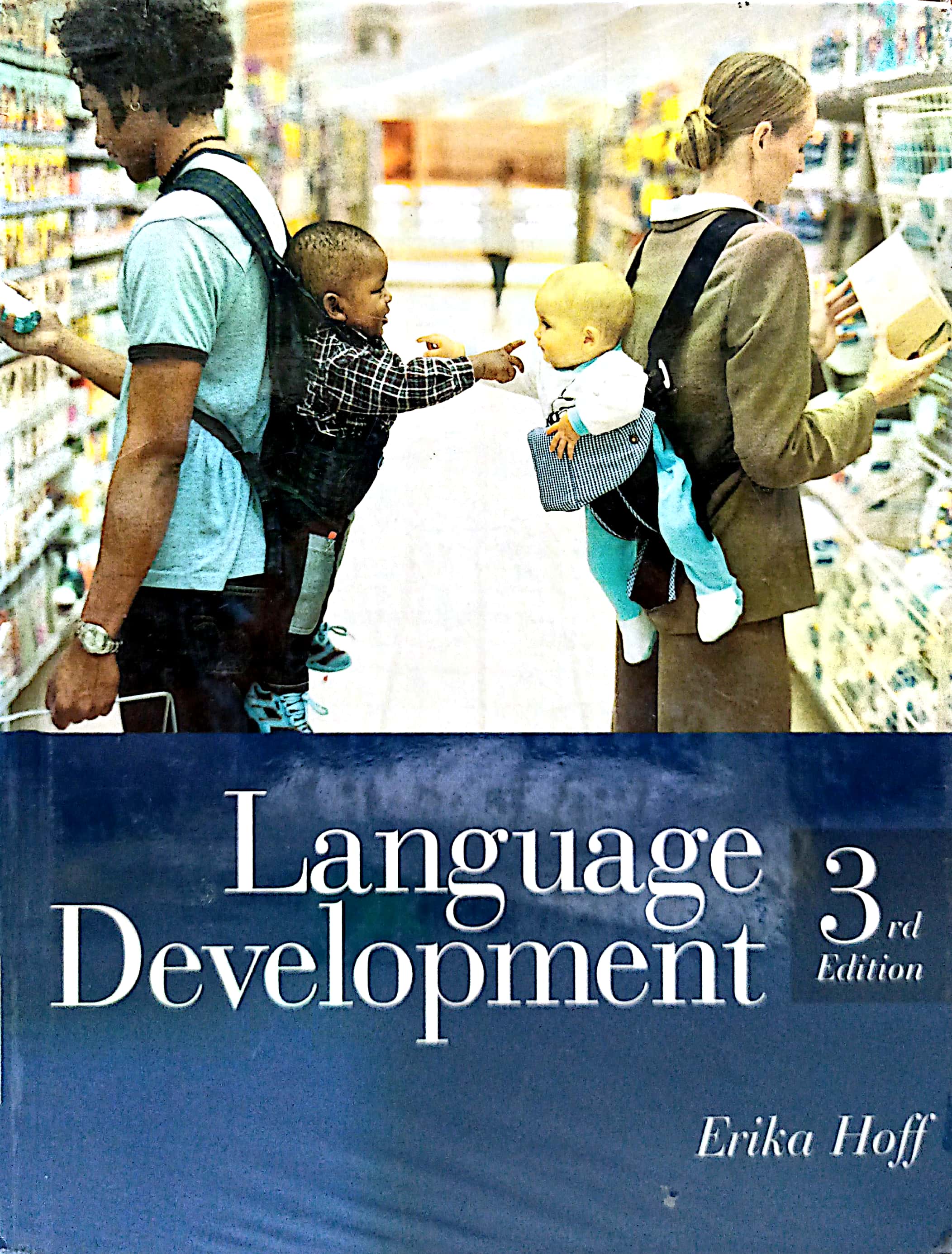 Book cover: Language development