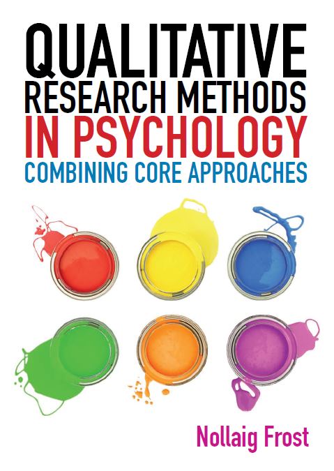 Book cover: Qualitative research methods in psychology: combining core approaches