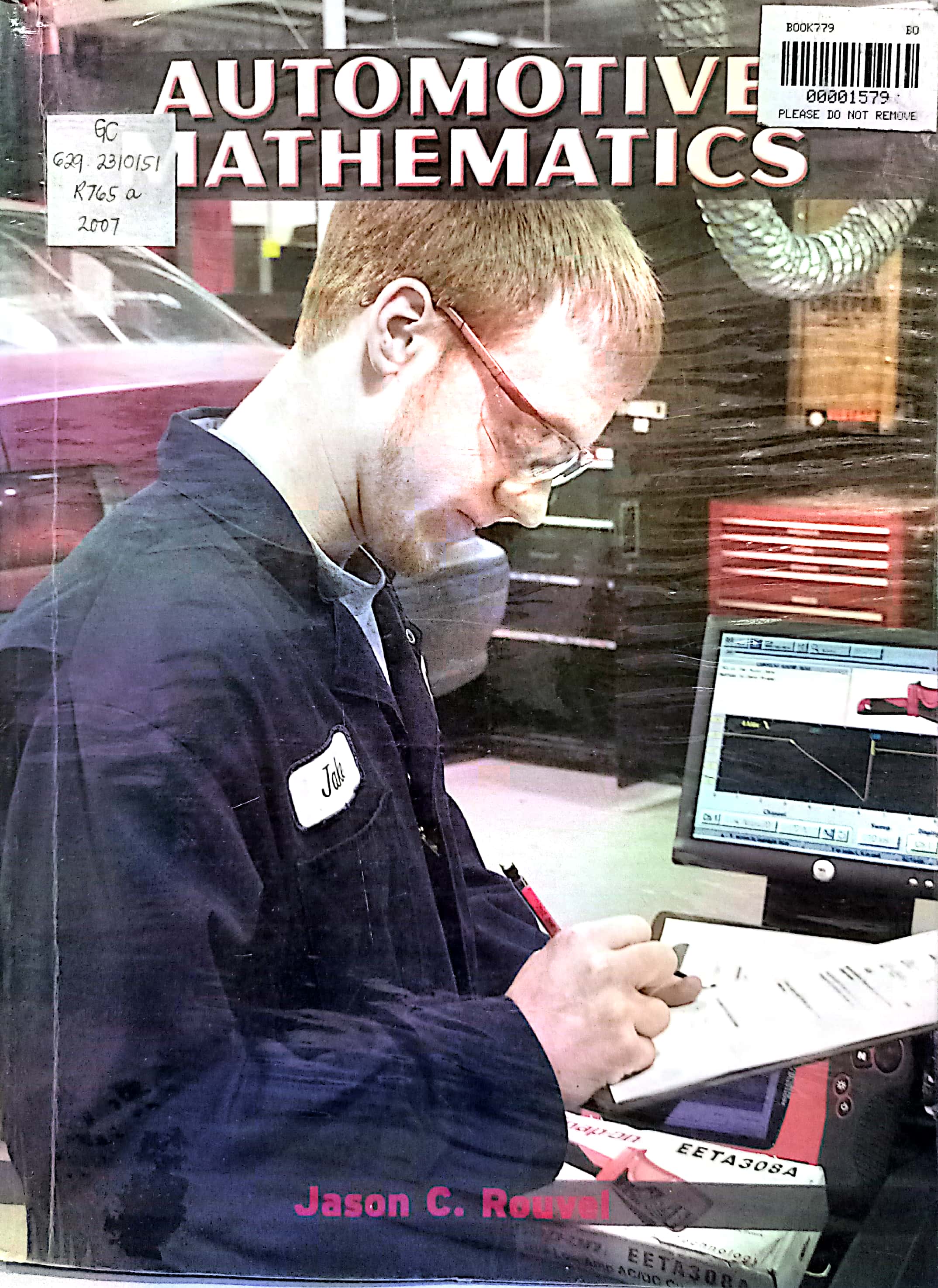 Book cover: Automotive mathematics