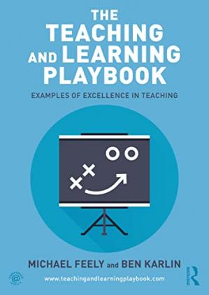 Book cover: The teaching and learning playbook; examples of excellence in teaching