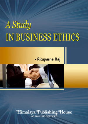Book cover: A Study in business ethics