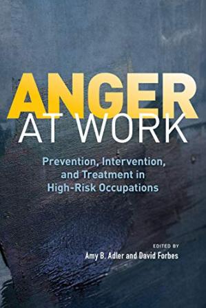 Book cover: Anger at work : prevention, intervention, and treatment in high-risk occupations