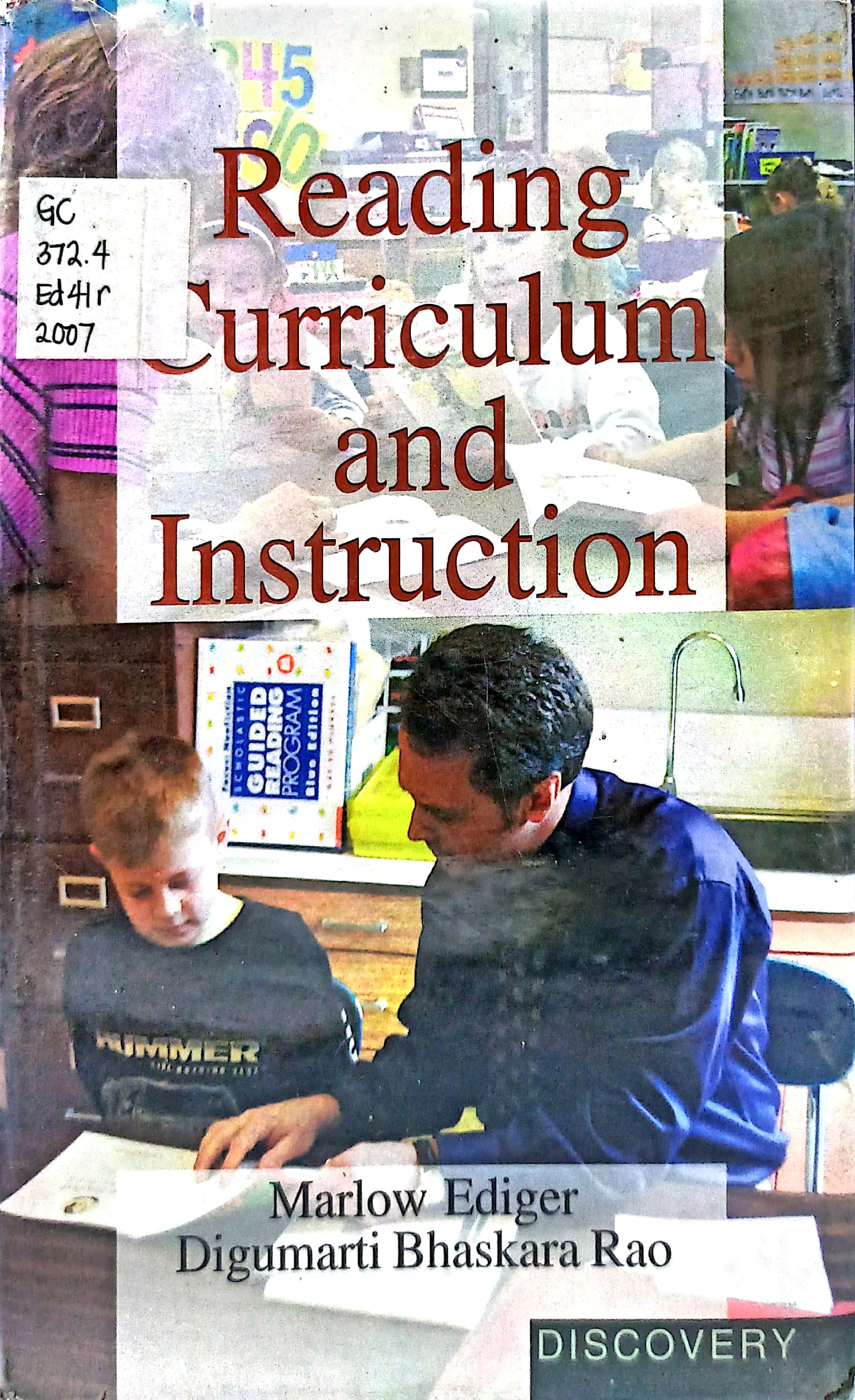 Book cover: Reading  curriculum and instruction