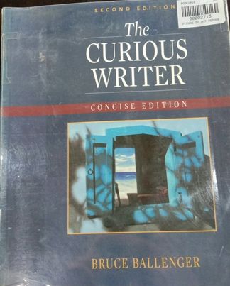 Book cover: The Curious writer