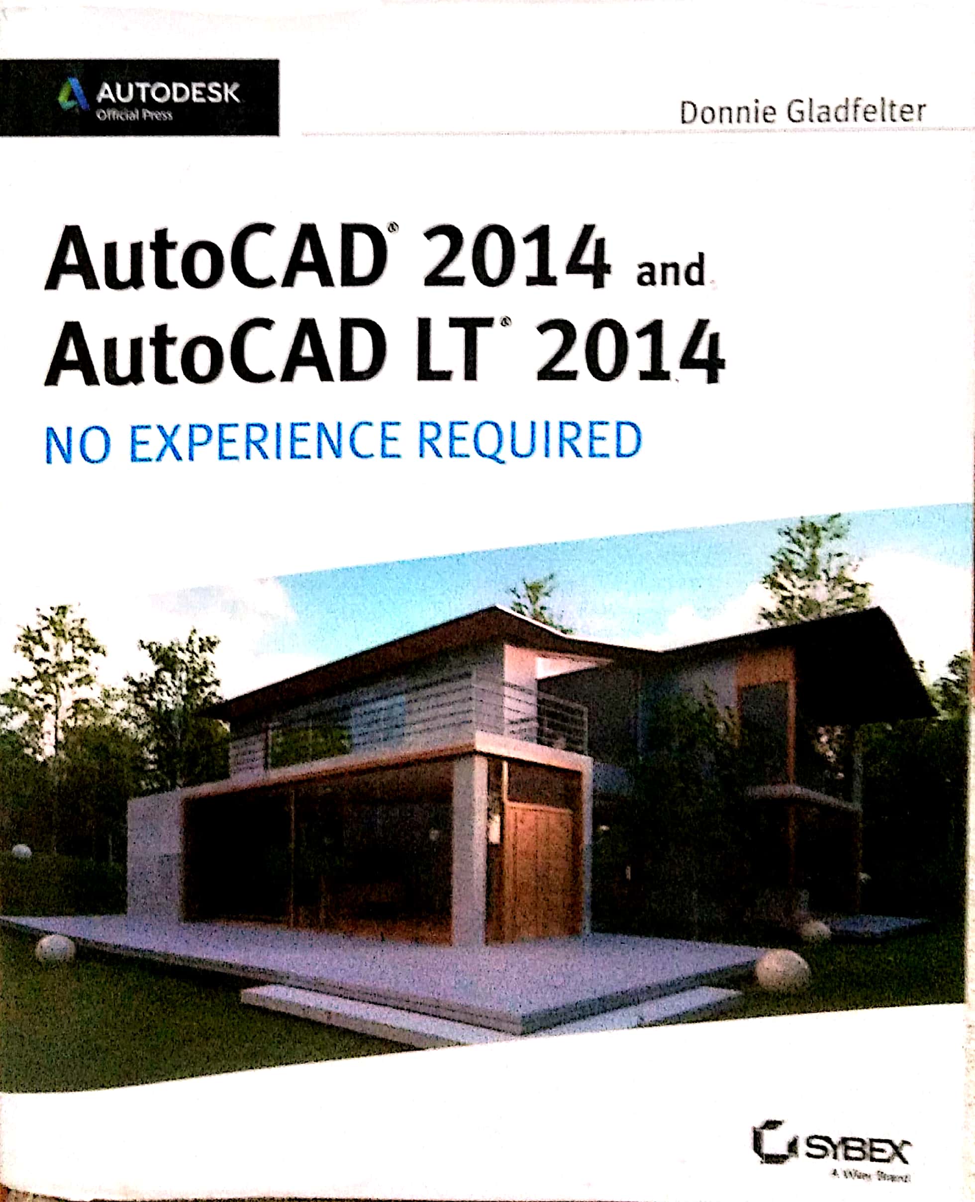 Book cover: AutoCad 2014 and AutoCad LT 2014.