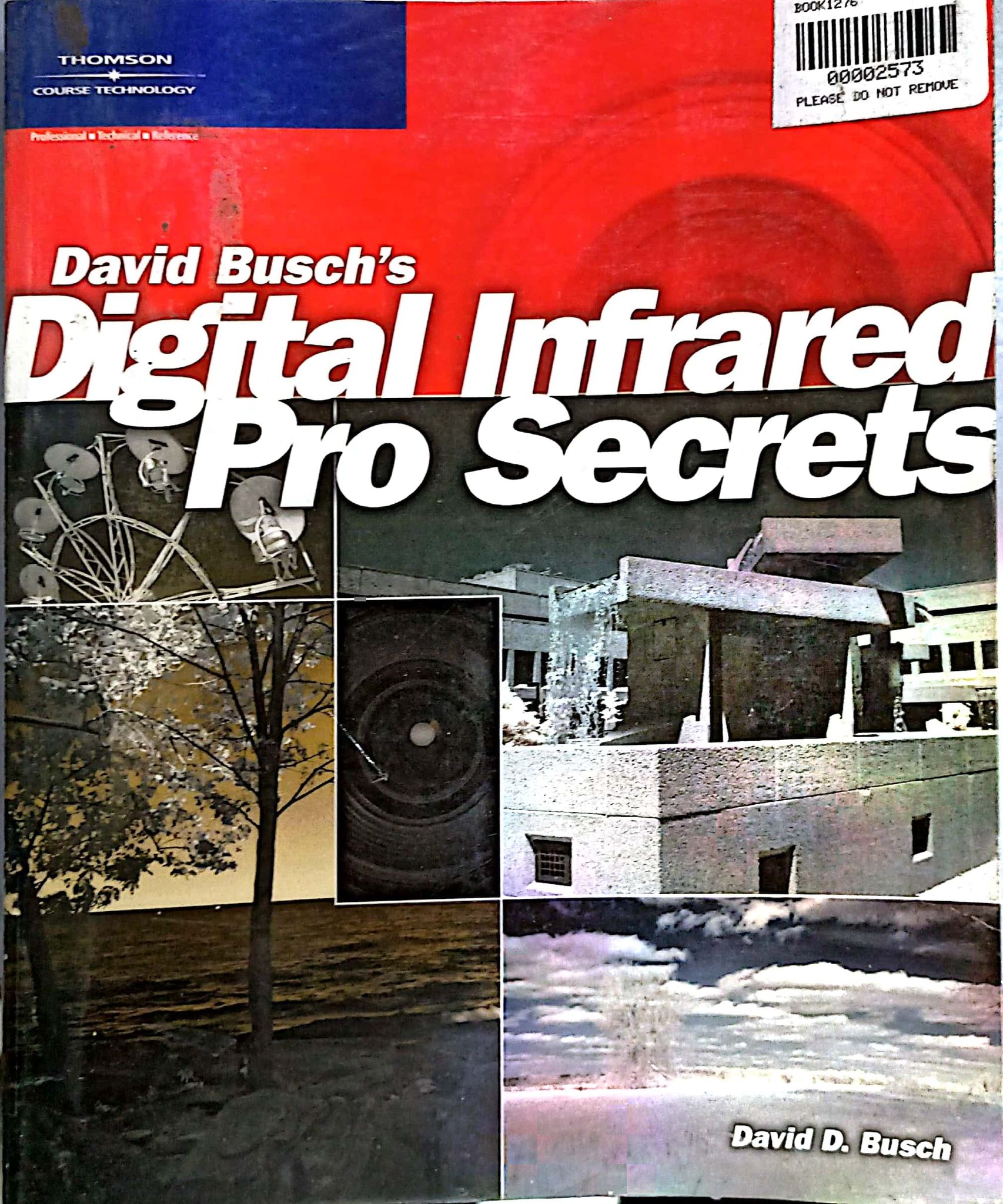 Book cover: David Busch's digital infrared pro secrets
