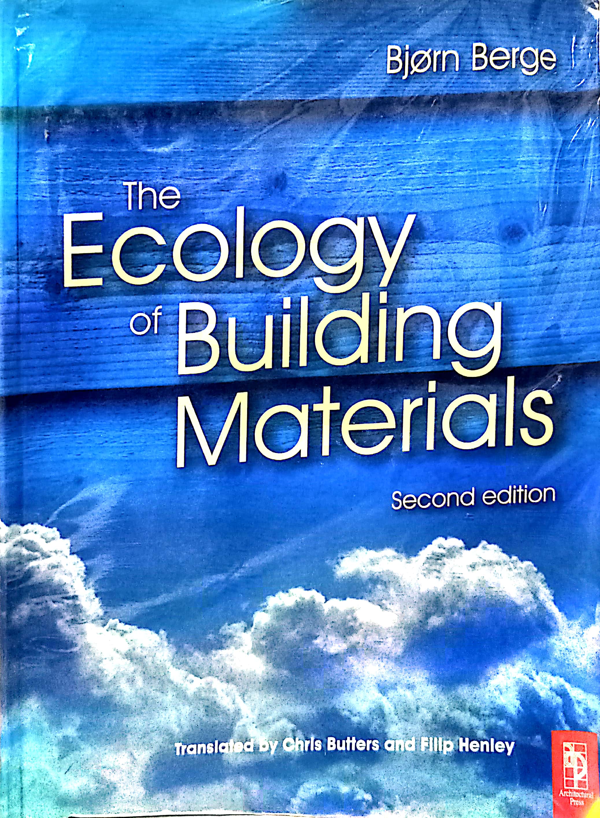 Book cover: The Ecology of building materials
