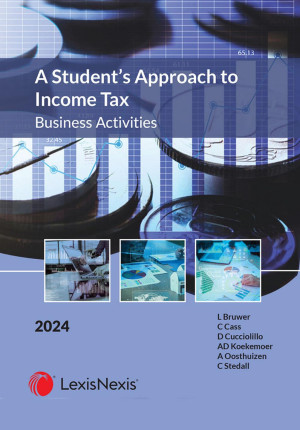 Book cover: A Student’s approach to income tax : business activities 2024