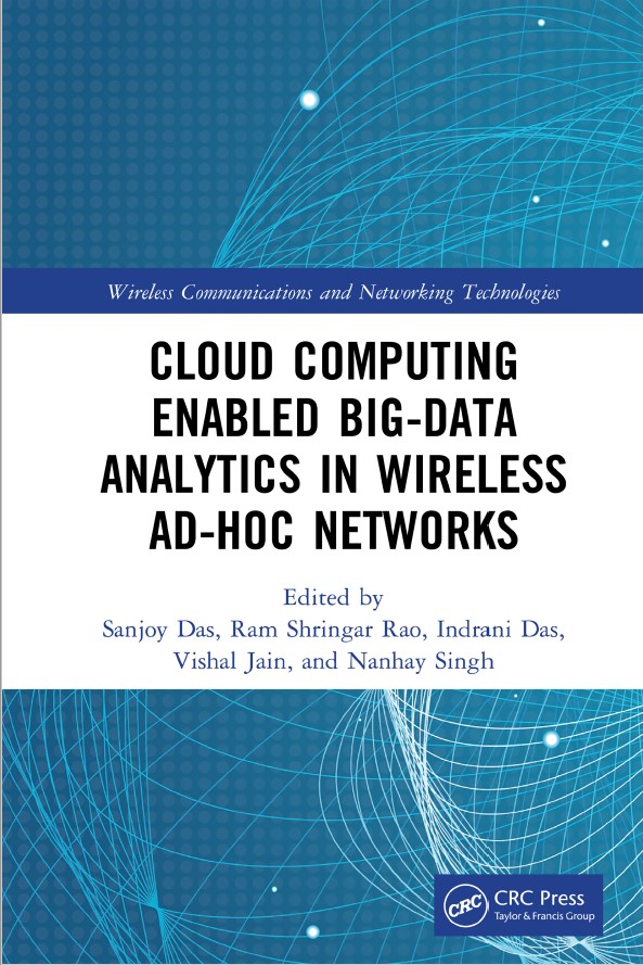 Book cover: Cloud computing enabled big-data analytics in wireless ad-hoc networks.
