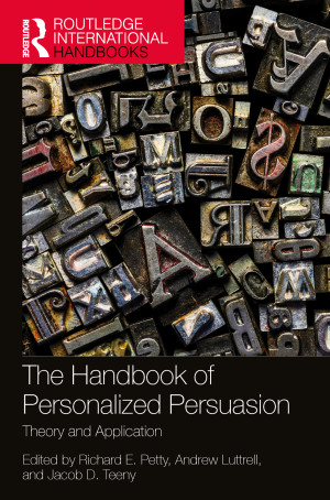 Book cover: The Handbook of personalized persuasion : theory and application