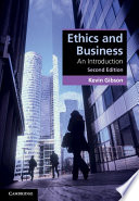 Book cover: Ethics and business : an introduction