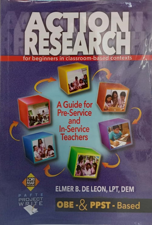 Book cover: Action research for beginners in classroom-based contexts: a guide for pre-service and in-service teachers