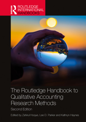 Book cover: The Routledge handbook to qualitative accounting research methods