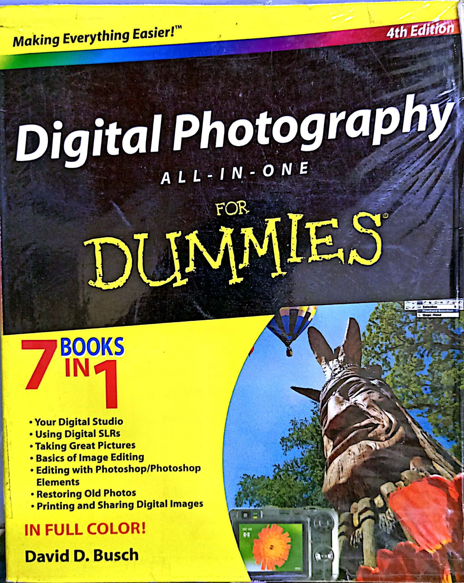 Book cover: Digital photography all-in-one for dummies