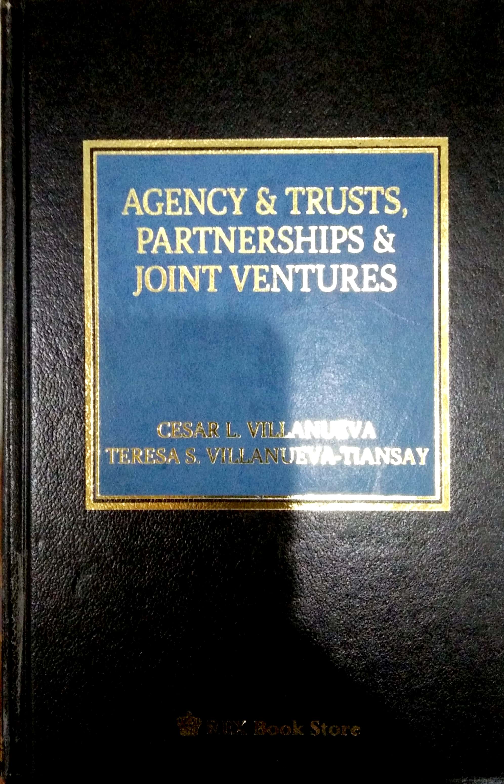 Book cover: Agency & trusts, partnership and joint ventures