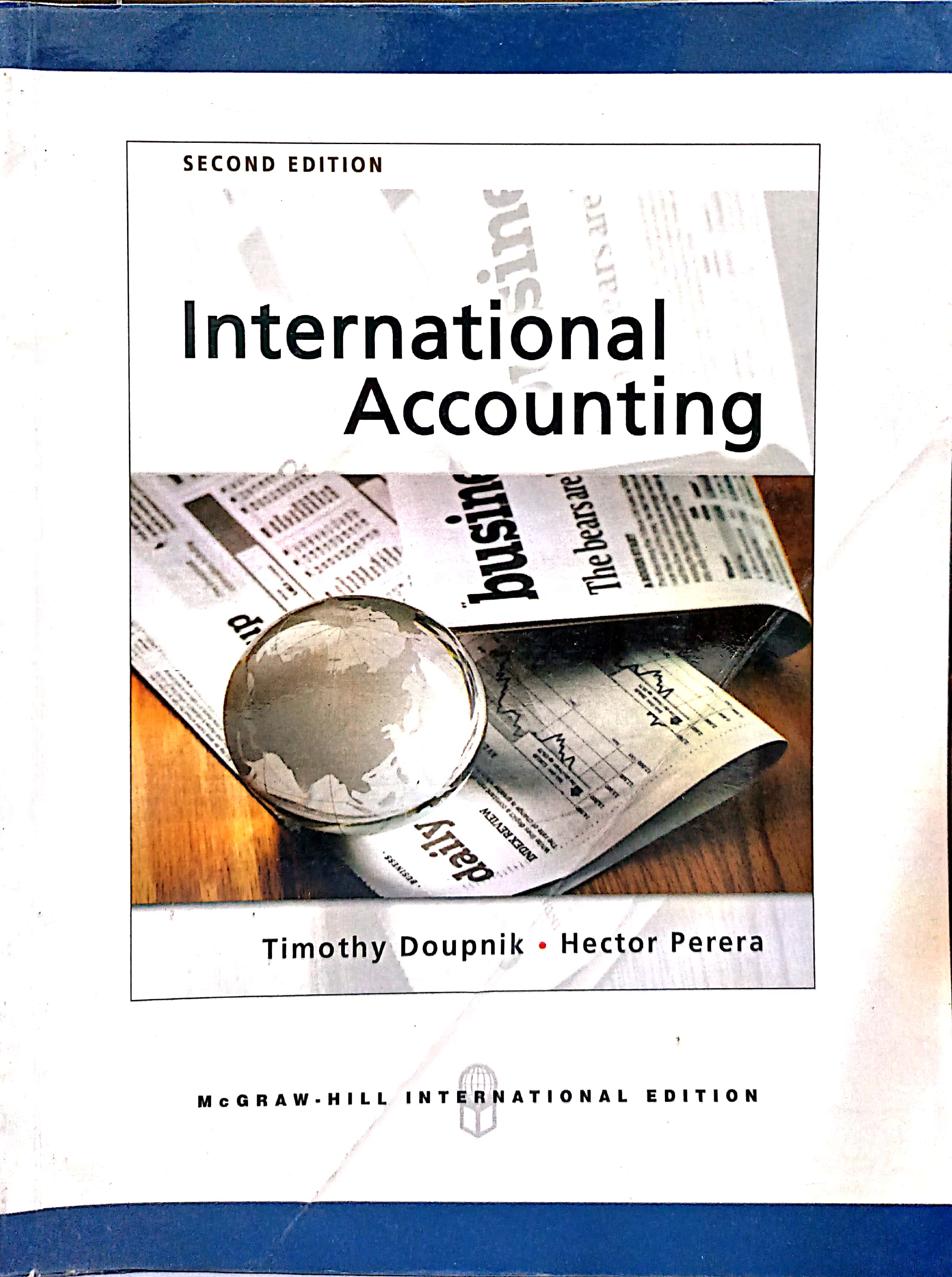 Book cover: International accounting
