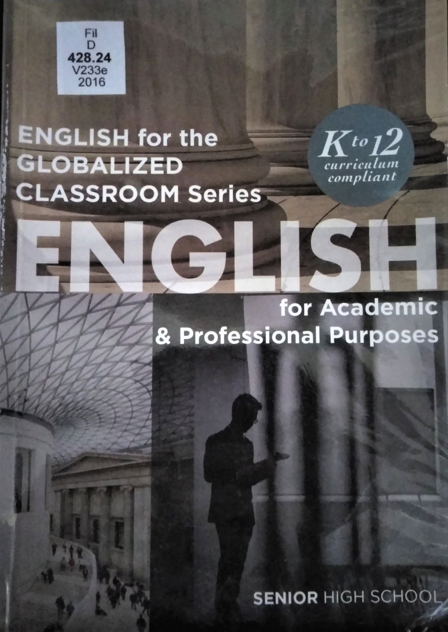 Book cover: English for academic & professional: senior high school